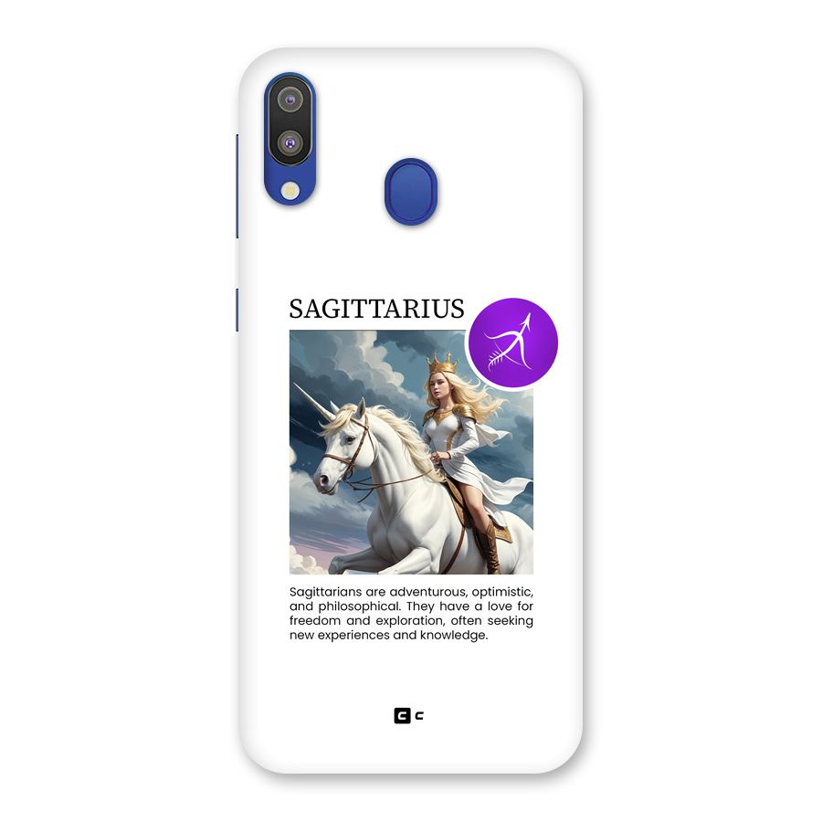 Sparkling Sagittarius Back Case for Galaxy M20