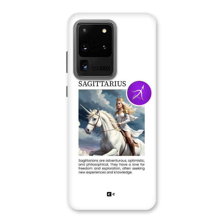 Sparkling Sagittarius Back Case for Galaxy S20 Ultra