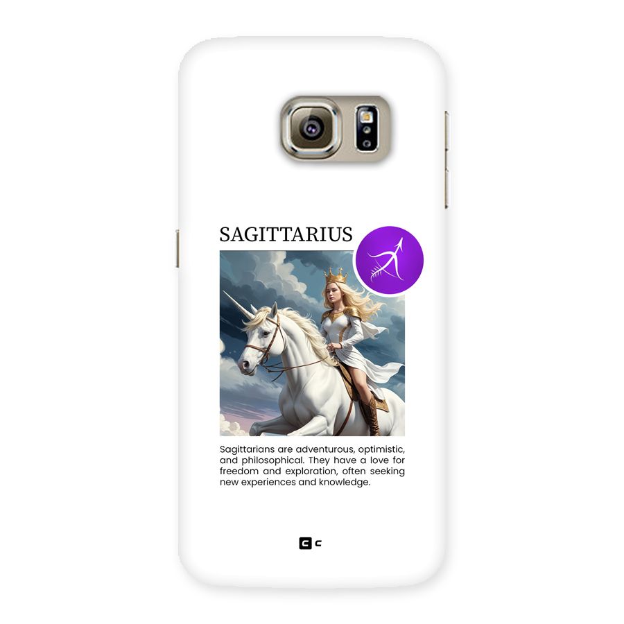 Sparkling Sagittarius Back Case for Galaxy S6 edge
