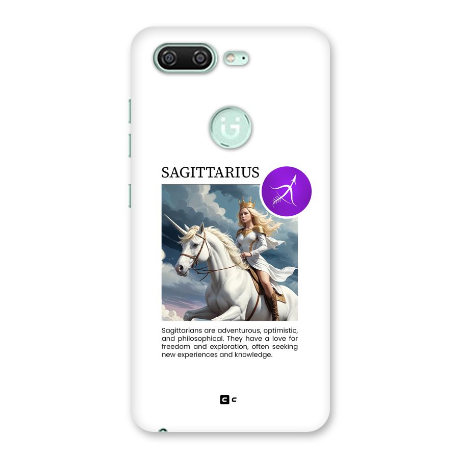 Sparkling Sagittarius Back Case for Gionee S10