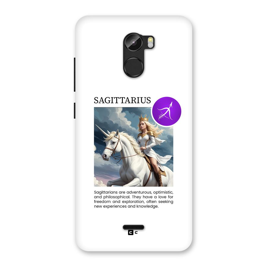 Sparkling Sagittarius Back Case for Gionee X1