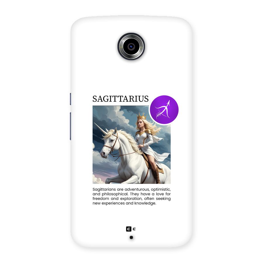 Sparkling Sagittarius Back Case for Google Nexus 6