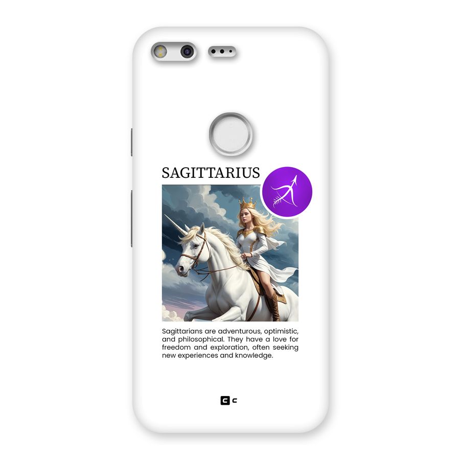Sparkling Sagittarius Back Case for Google Pixel