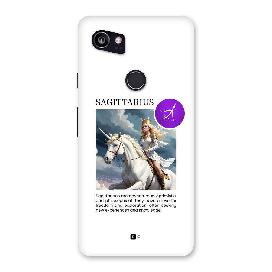 Sparkling Sagittarius Back Case for Google Pixel 2 XL