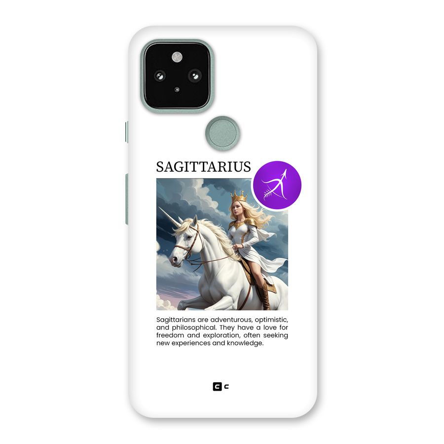 Sparkling Sagittarius Back Case for Google Pixel 5