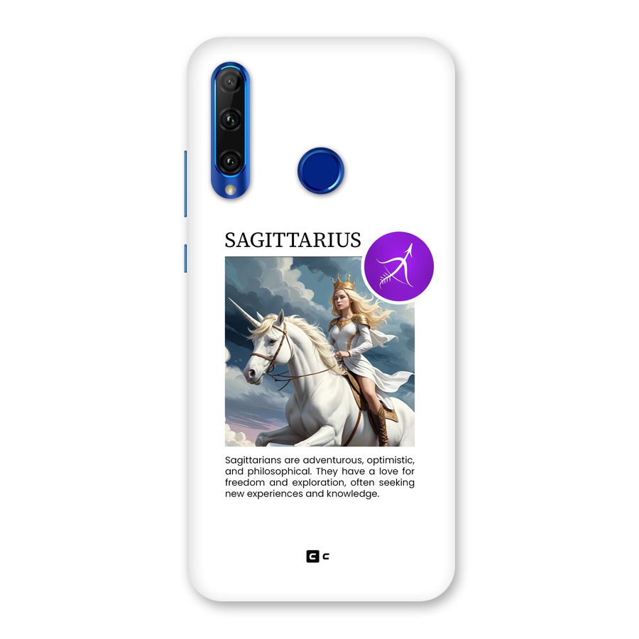 Sparkling Sagittarius Back Case for Honor 20i