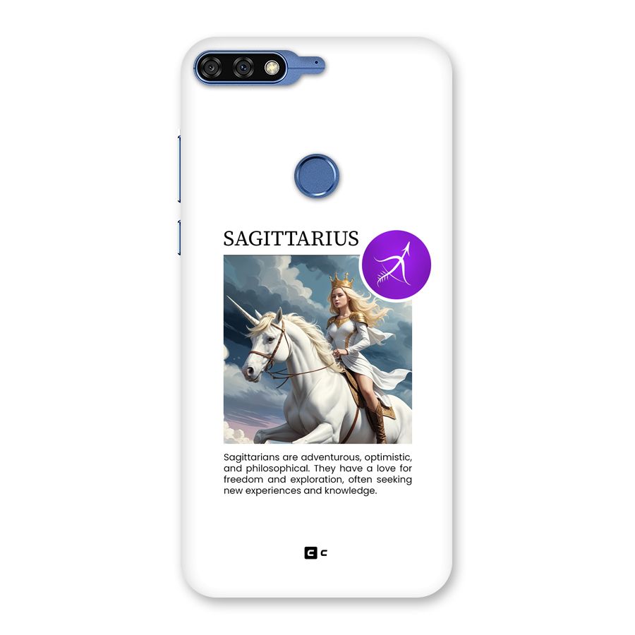 Sparkling Sagittarius Back Case for Honor 7C