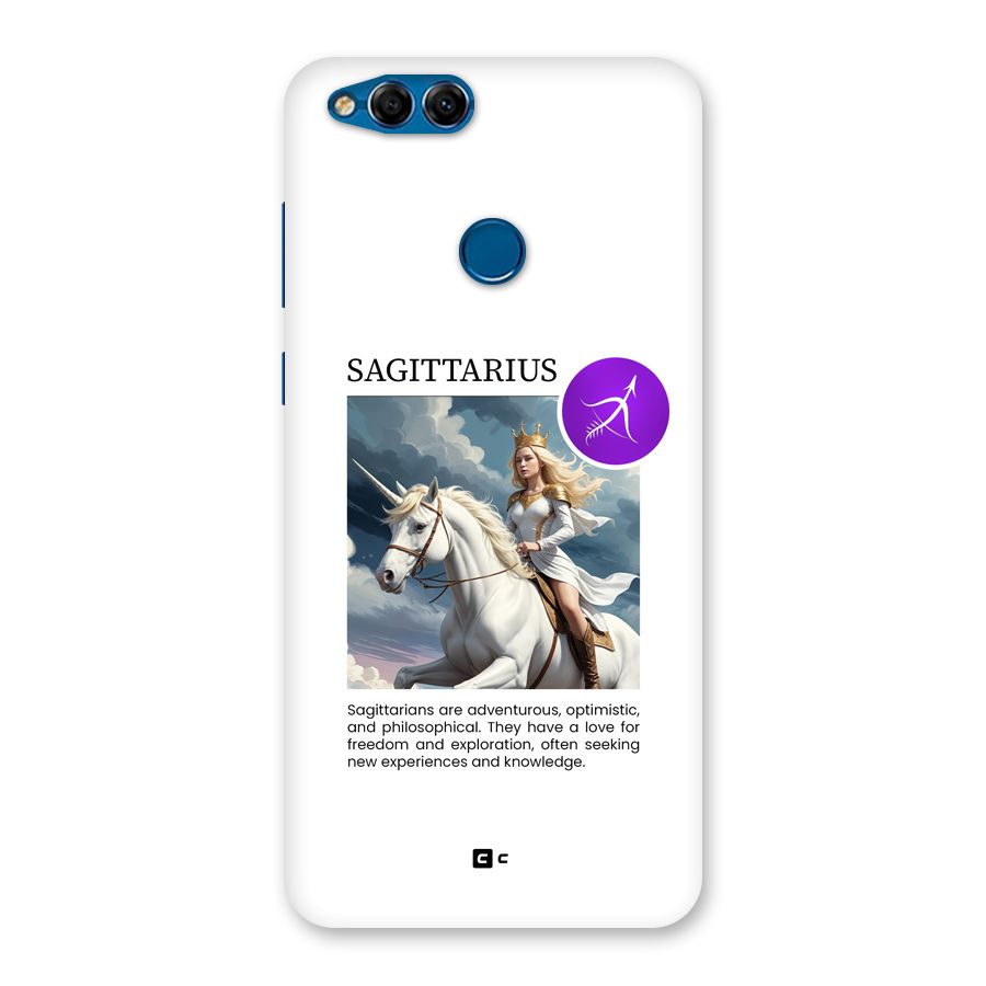 Sparkling Sagittarius Back Case for Honor 7X