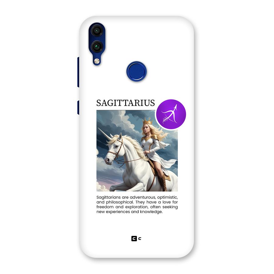 Sparkling Sagittarius Back Case for Honor 8C