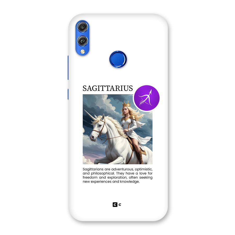 Sparkling Sagittarius Back Case for Honor 8X