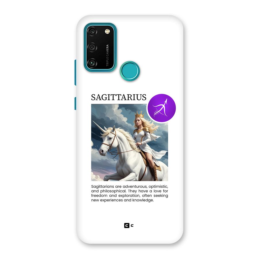 Sparkling Sagittarius Back Case for Honor 9A