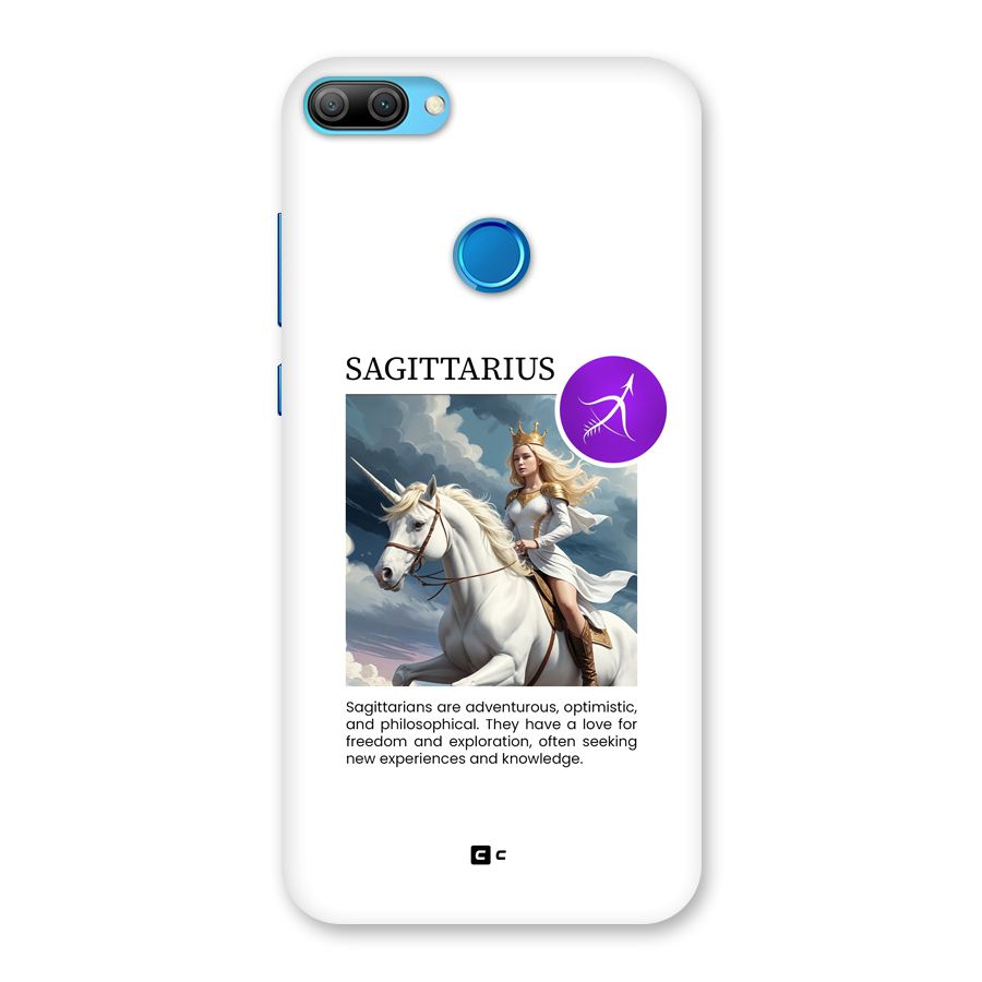 Sparkling Sagittarius Back Case for Honor 9N