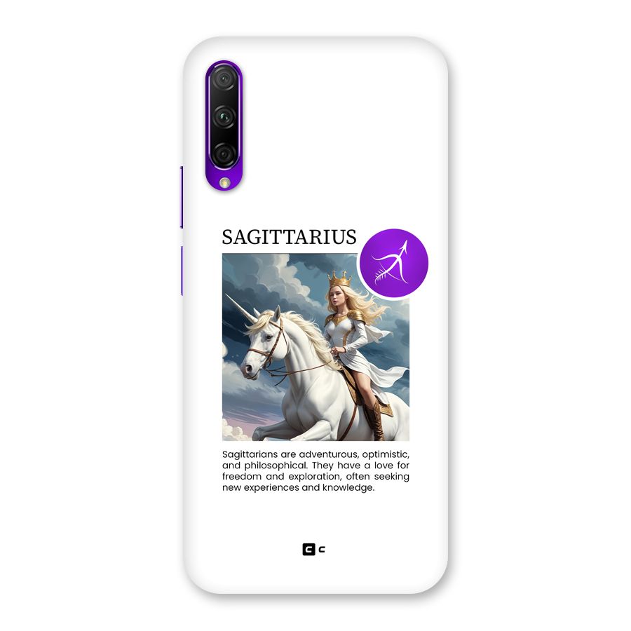 Sparkling Sagittarius Back Case for Honor 9X Pro