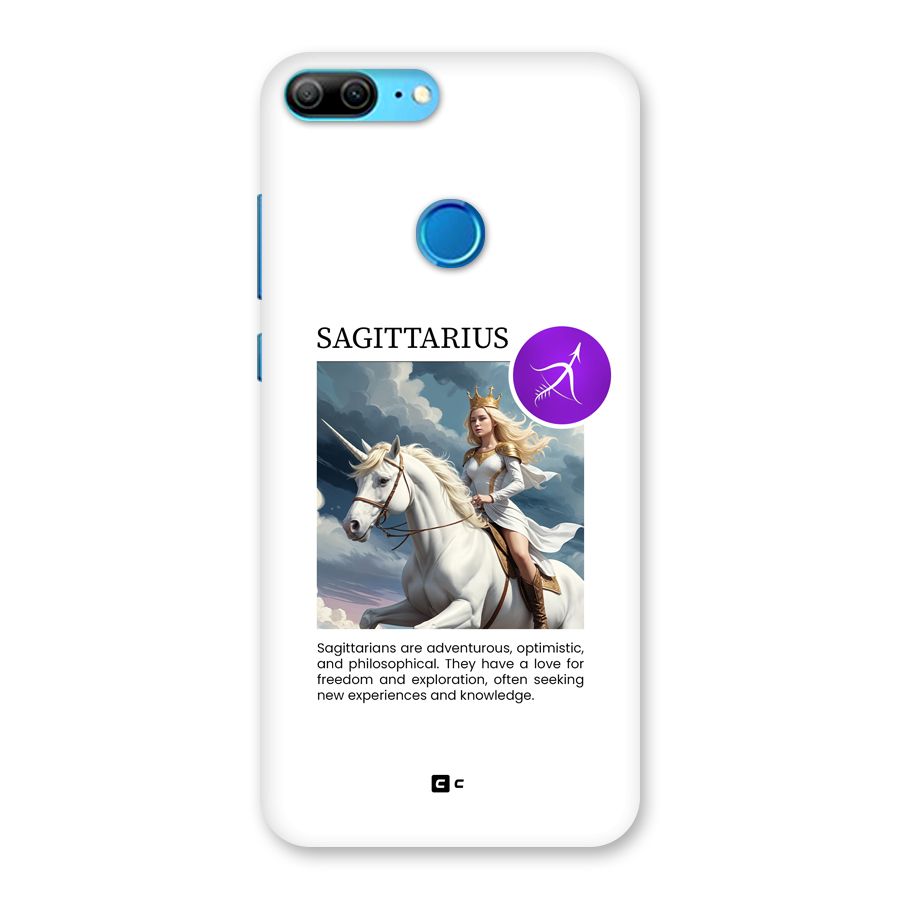 Sparkling Sagittarius Back Case for Honor 9 Lite