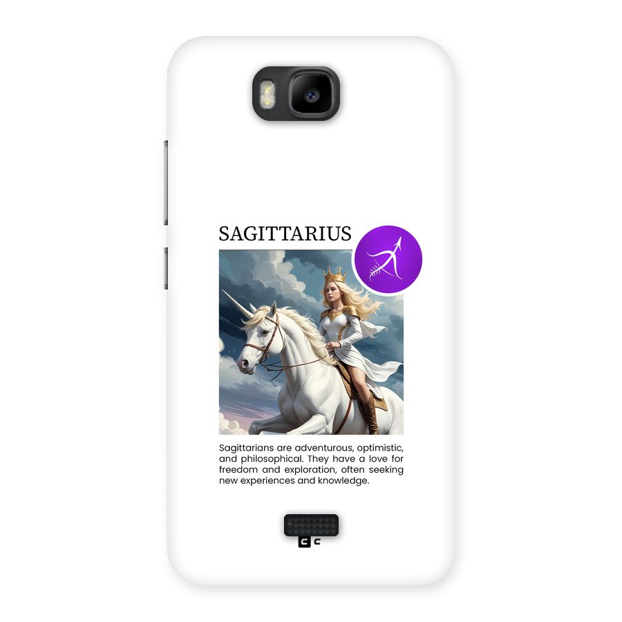 Sparkling Sagittarius Back Case for Honor Bee