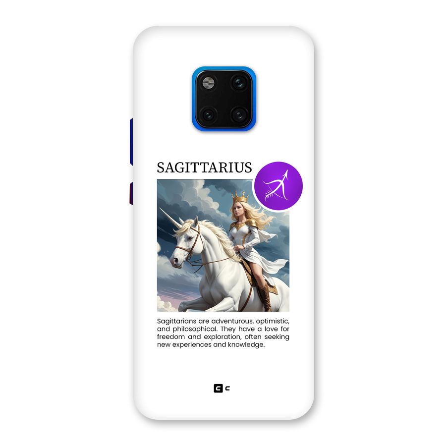 Sparkling Sagittarius Back Case for Huawei Mate 20 Pro