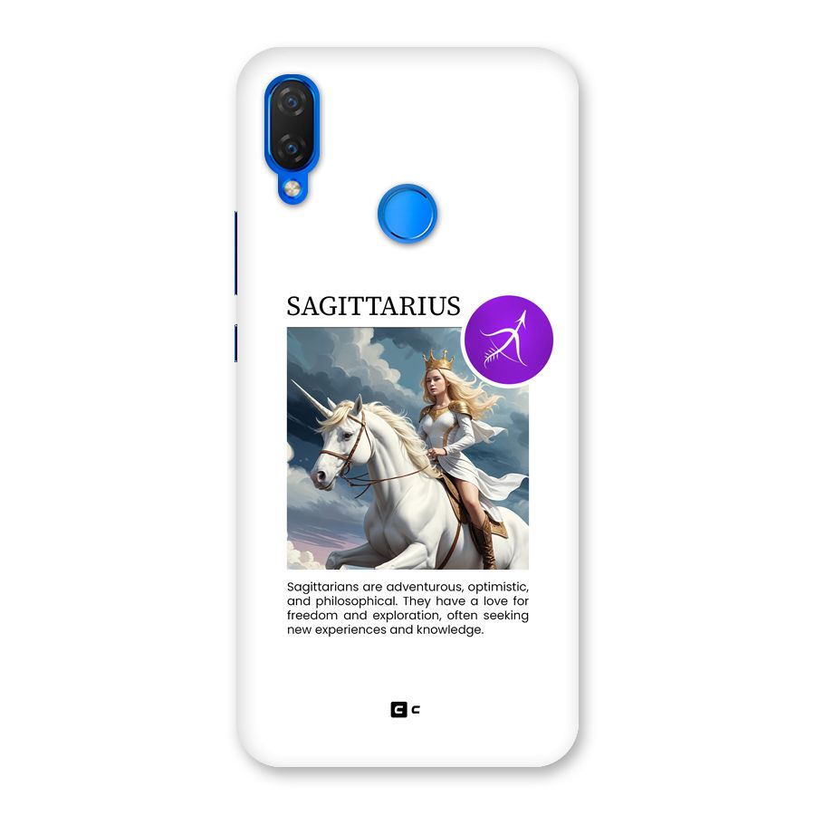 Sparkling Sagittarius Back Case for Huawei P Smart Plus