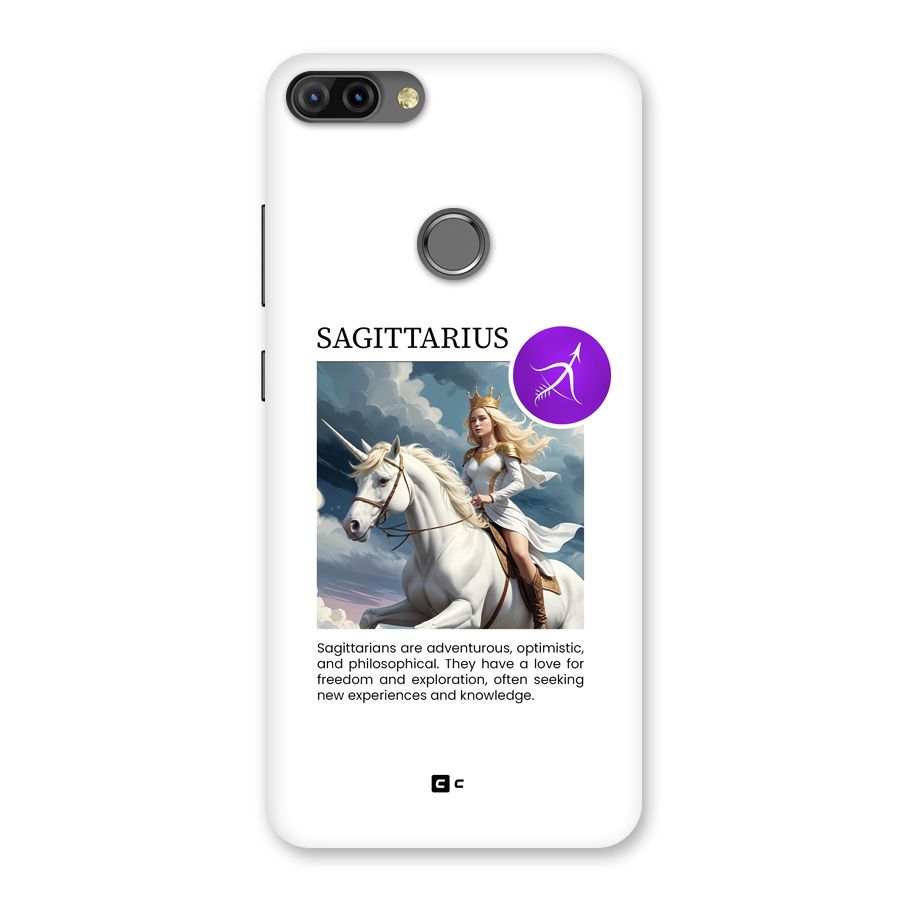 Sparkling Sagittarius Back Case for Infinix Hot 6 Pro
