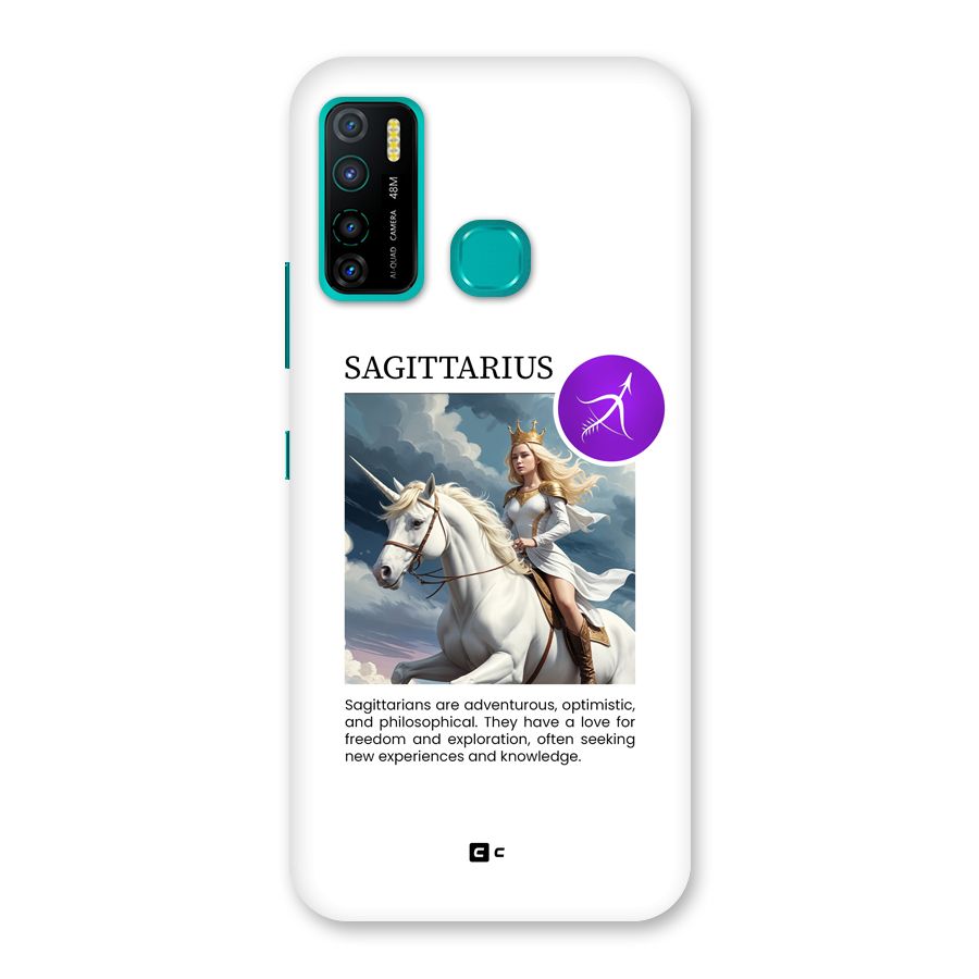 Sparkling Sagittarius Back Case for Infinix Hot 9 Pro