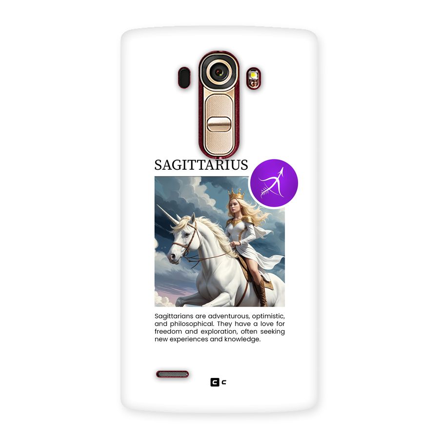 Sparkling Sagittarius Back Case for LG G4
