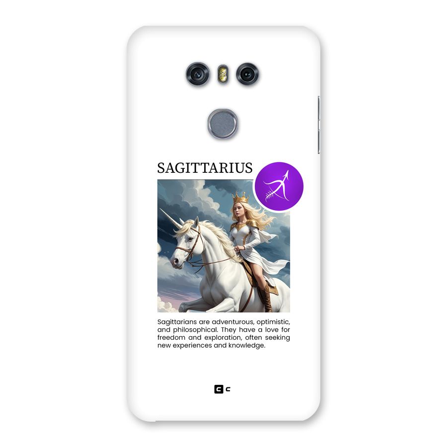 Sparkling Sagittarius Back Case for LG G6