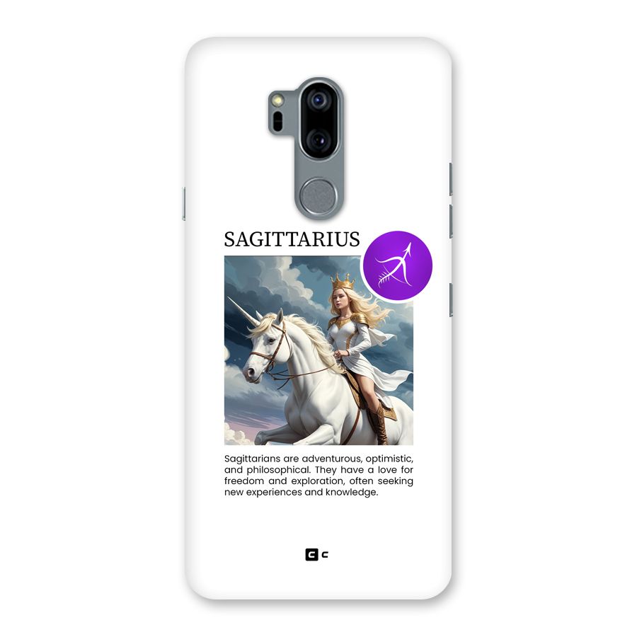 Sparkling Sagittarius Back Case for LG G7