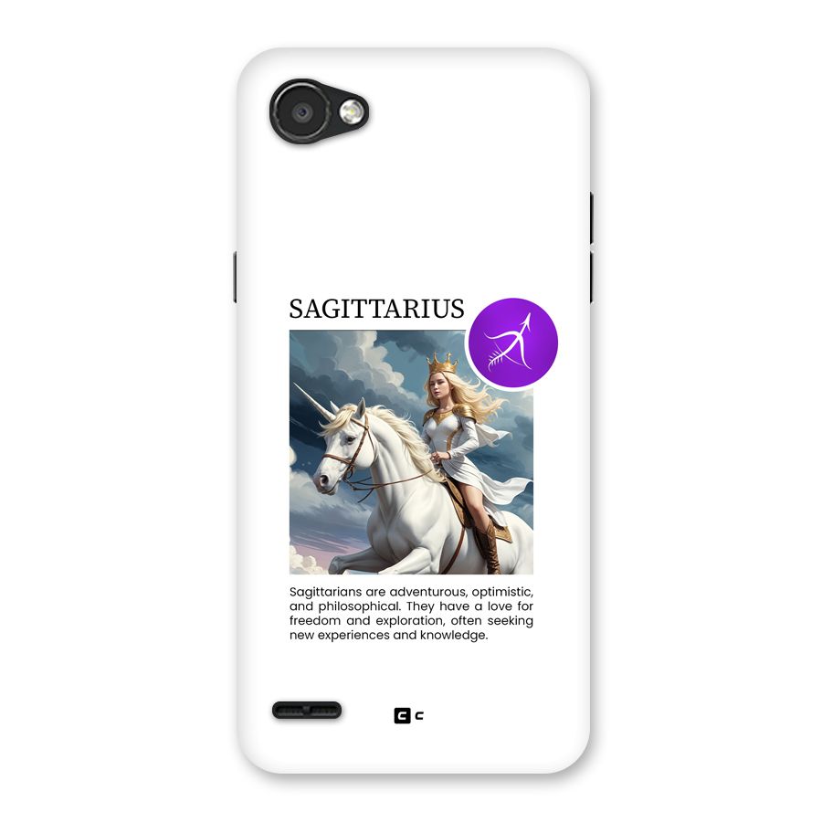 Sparkling Sagittarius Back Case for LG Q6