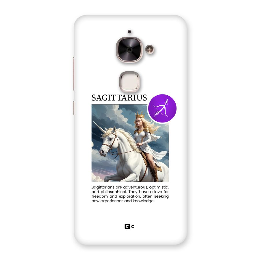 Sparkling Sagittarius Back Case for Le 2