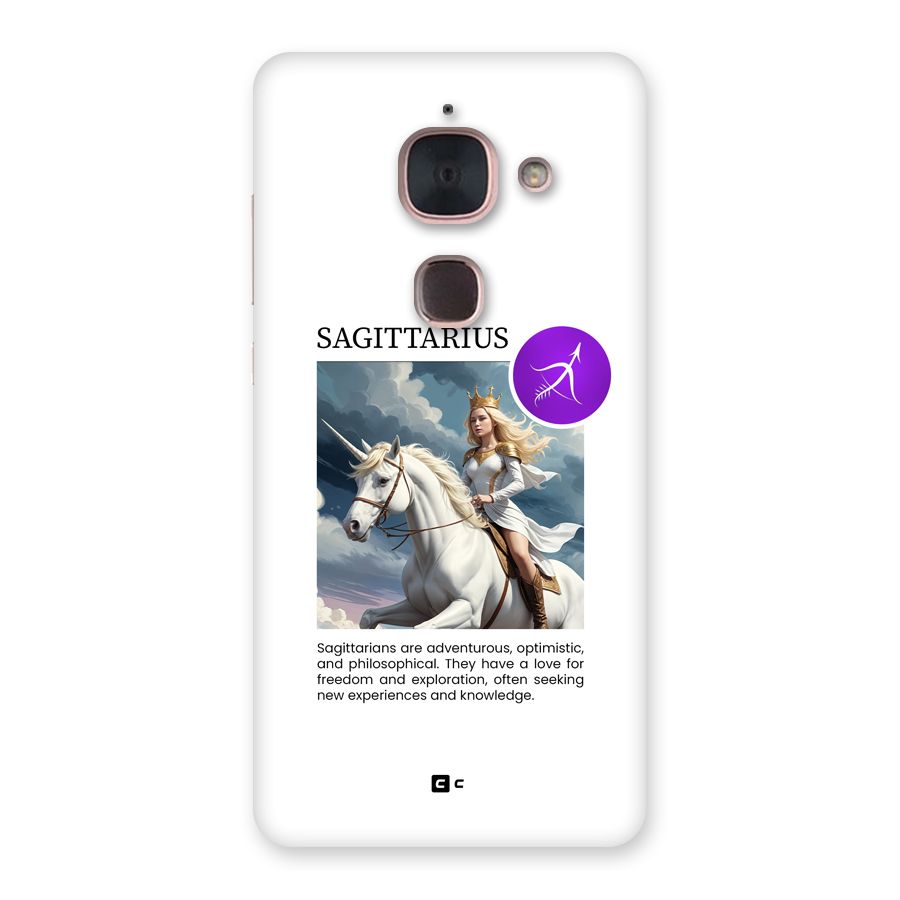 Sparkling Sagittarius Back Case for Le Max 2