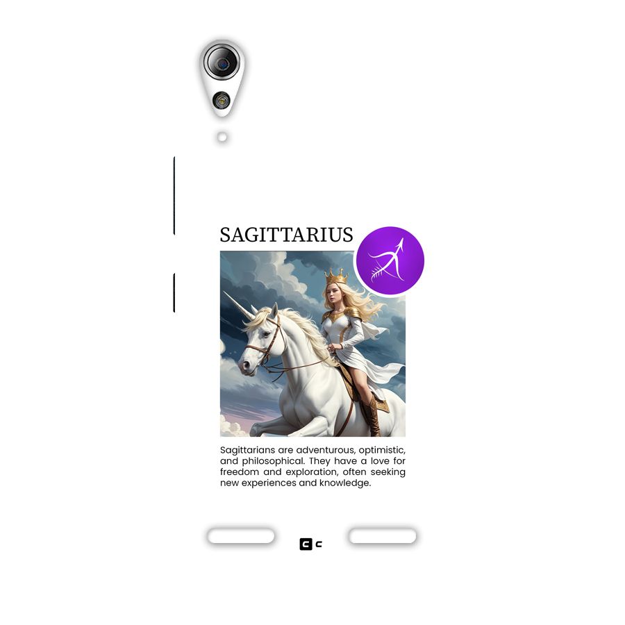 Sparkling Sagittarius Back Case for Lenovo A6000 Plus