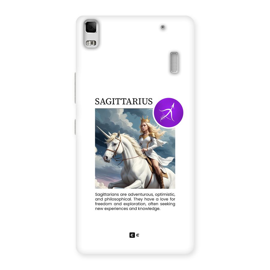 Sparkling Sagittarius Back Case for Lenovo A7000