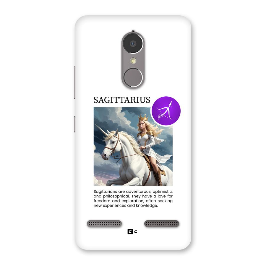 Sparkling Sagittarius Back Case for Lenovo K6