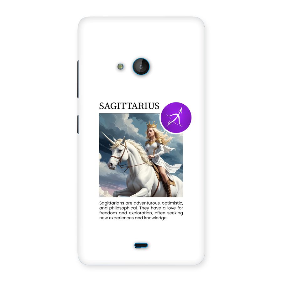 Sparkling Sagittarius Back Case for Lumia 540