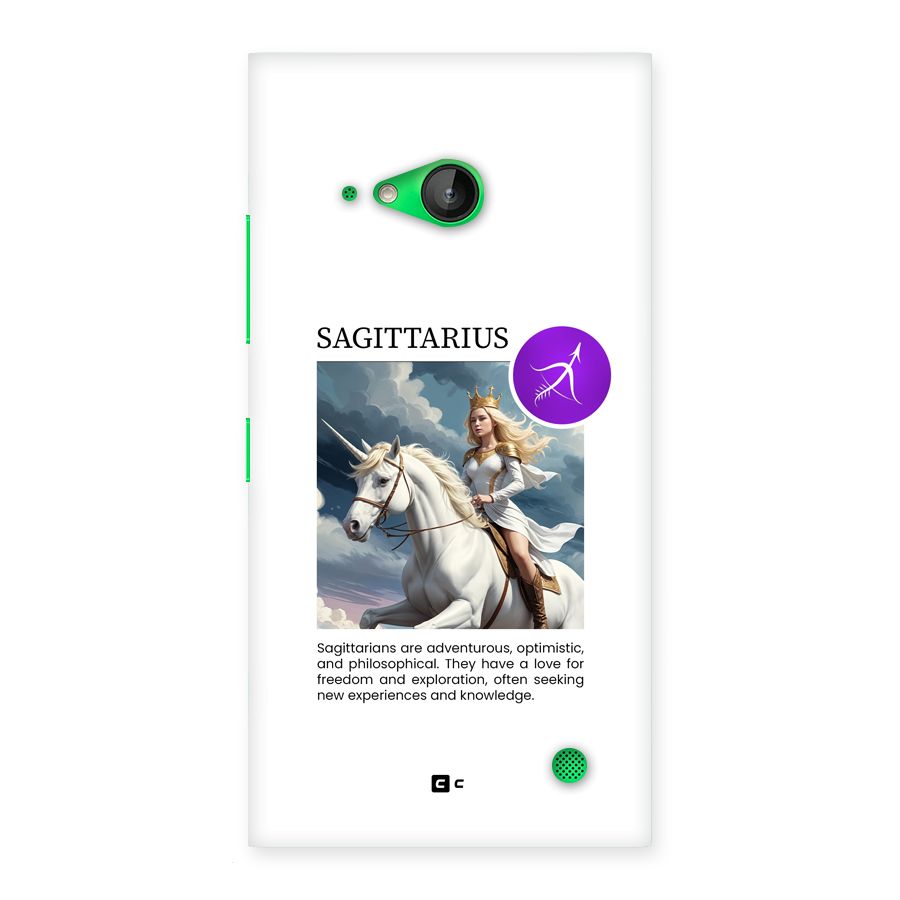 Sparkling Sagittarius Back Case for Lumia 730