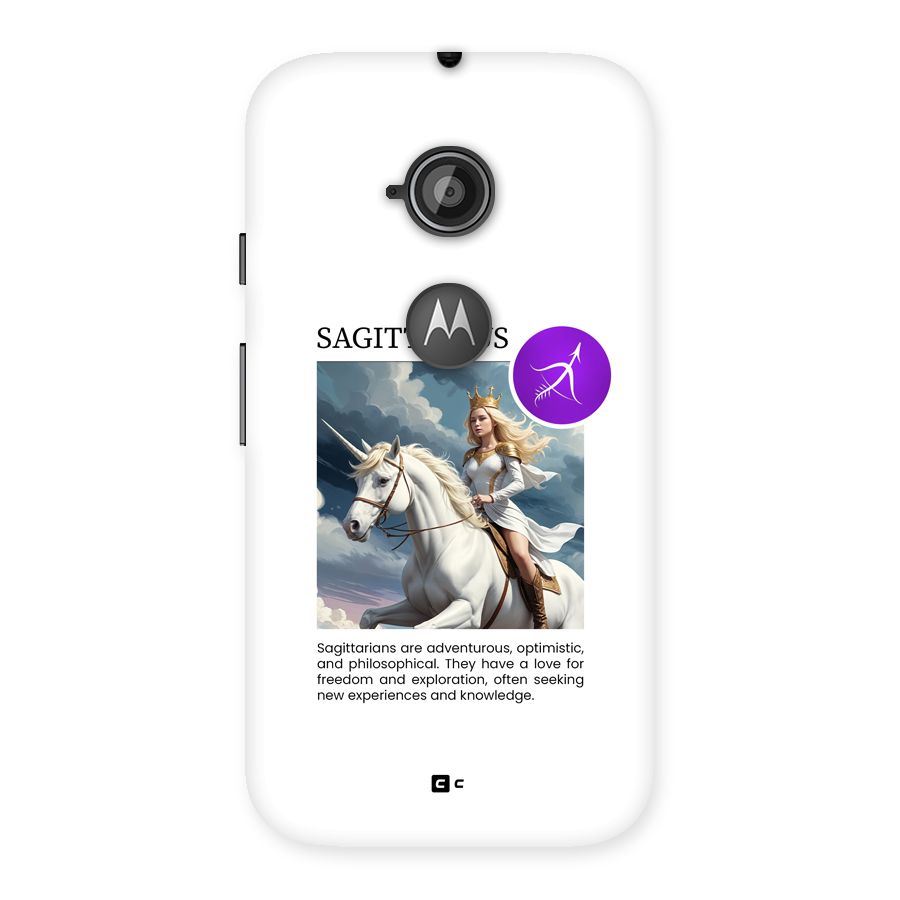 Sparkling Sagittarius Back Case for Moto E 2nd Gen