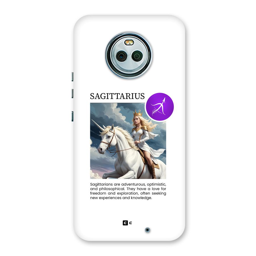 Sparkling Sagittarius Back Case for Moto X4