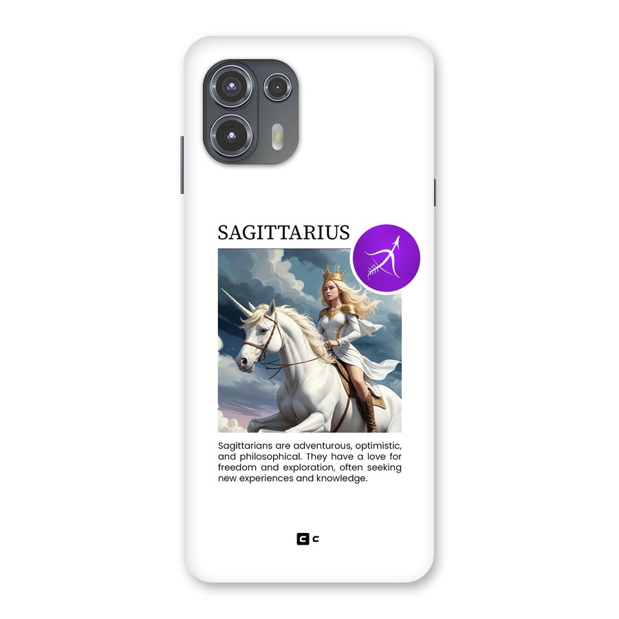 Sparkling Sagittarius Back Case for Motorola Edge 20 Fusion