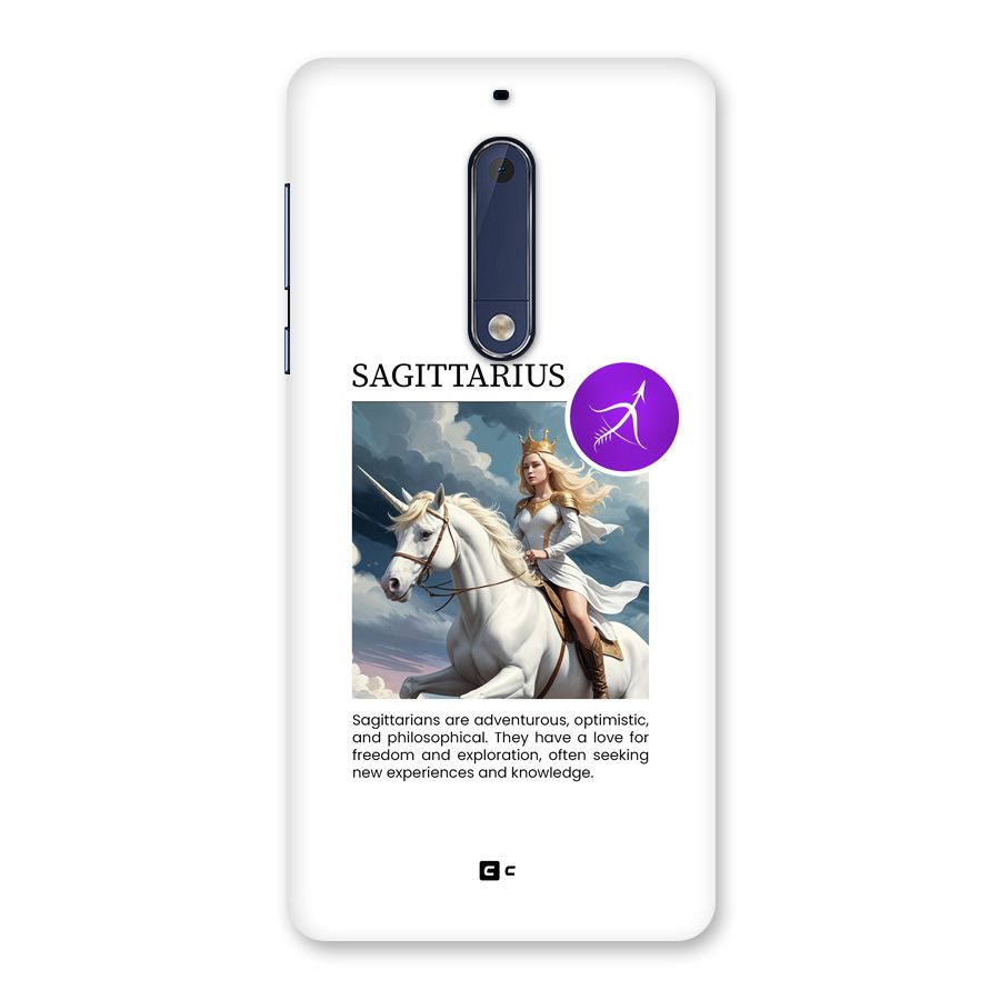 Sparkling Sagittarius Back Case for Nokia 5