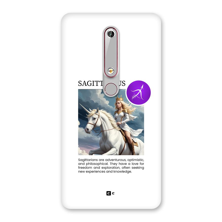 Sparkling Sagittarius Back Case for Nokia 6.1
