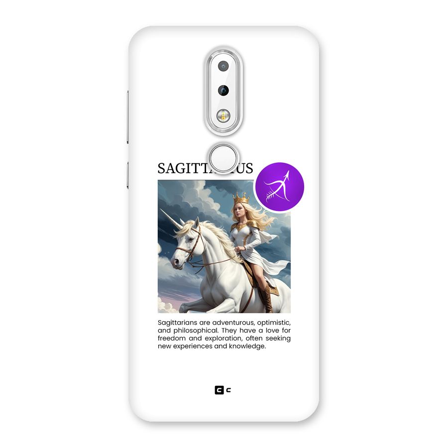 Sparkling Sagittarius Back Case for Nokia 6.1 Plus