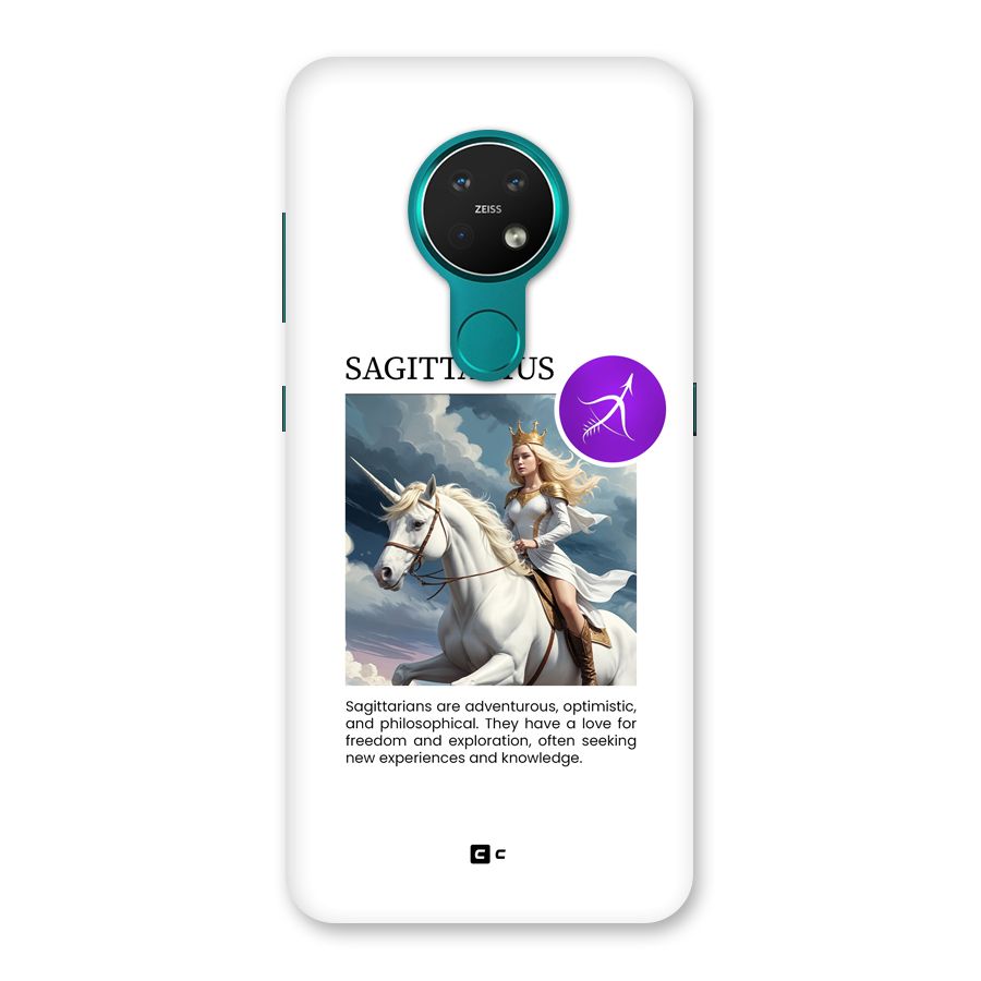 Sparkling Sagittarius Back Case for Nokia 7.2