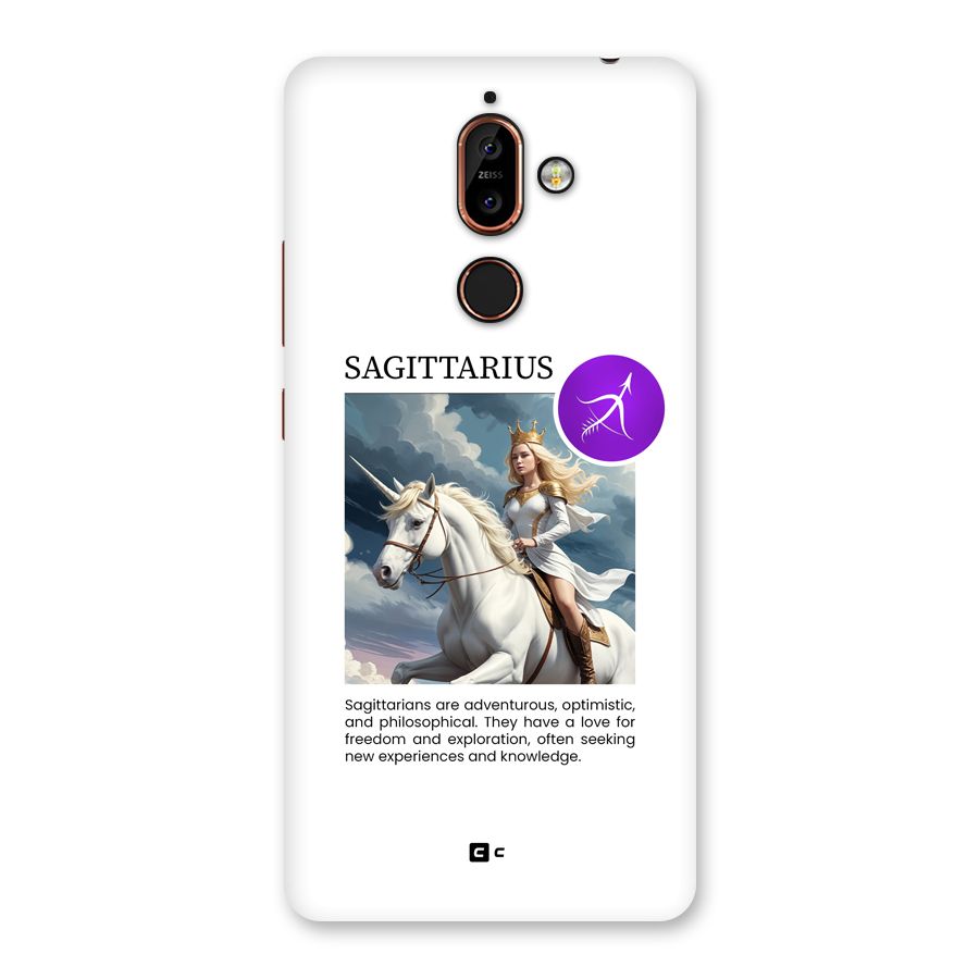 Sparkling Sagittarius Back Case for Nokia 7 Plus