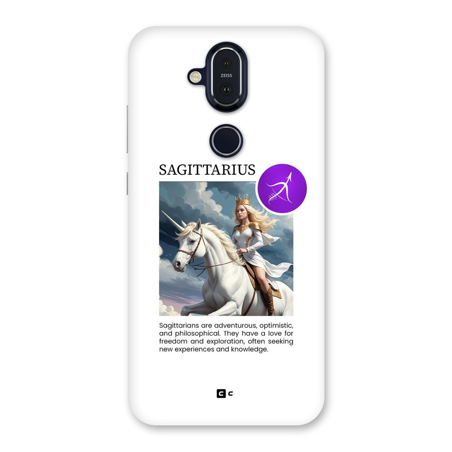 Sparkling Sagittarius Back Case for Nokia 8.1
