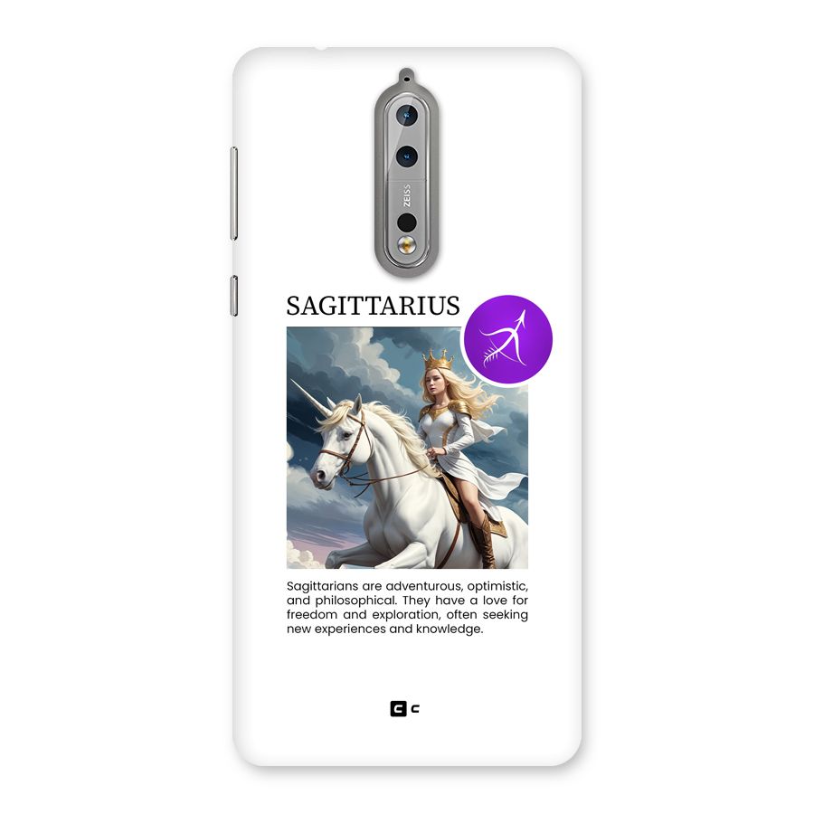 Sparkling Sagittarius Back Case for Nokia 8