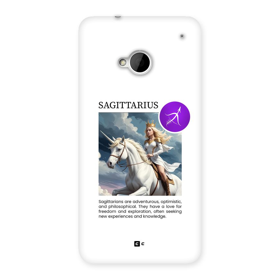 Sparkling Sagittarius Back Case for One M7 (Single Sim)
