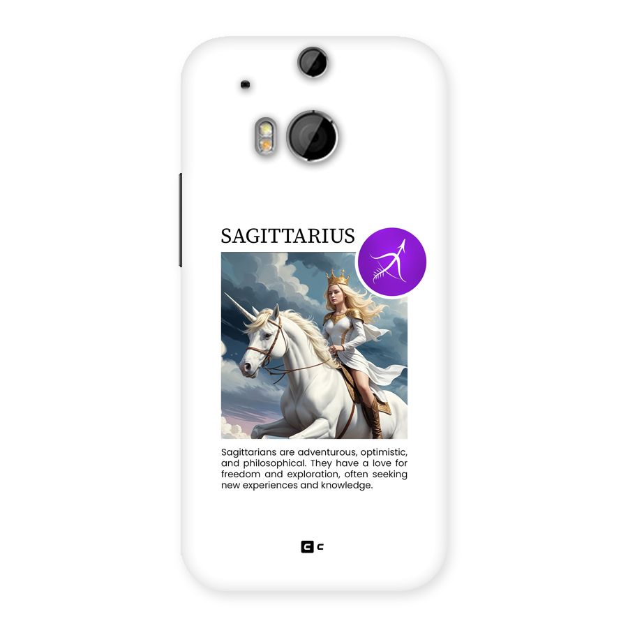 Sparkling Sagittarius Back Case for One M8
