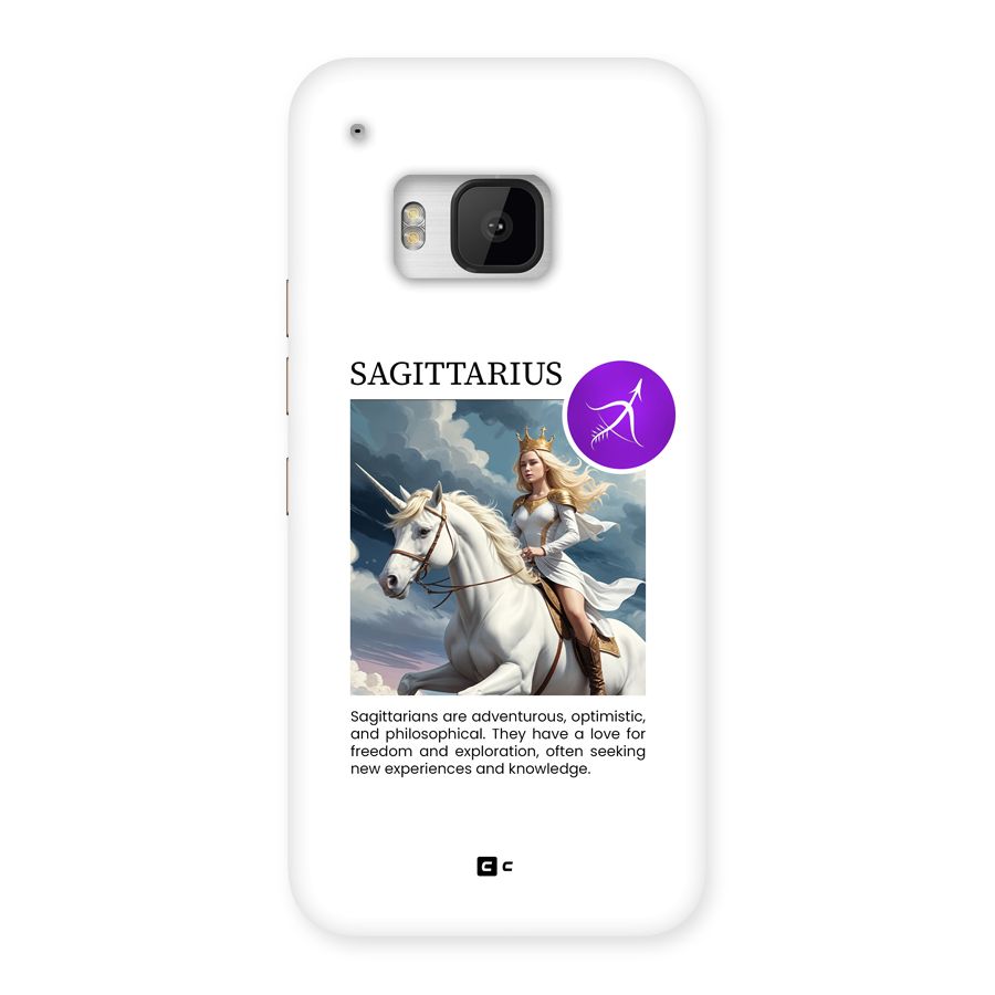 Sparkling Sagittarius Back Case for One M9