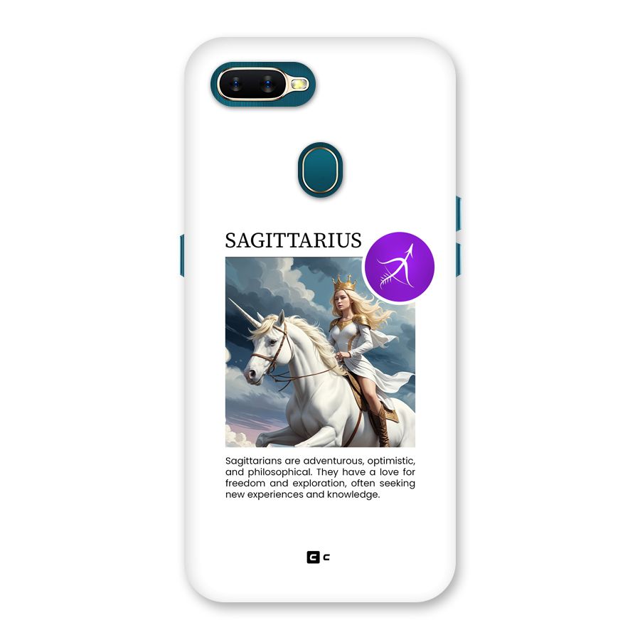Sparkling Sagittarius Back Case for Oppo A11k
