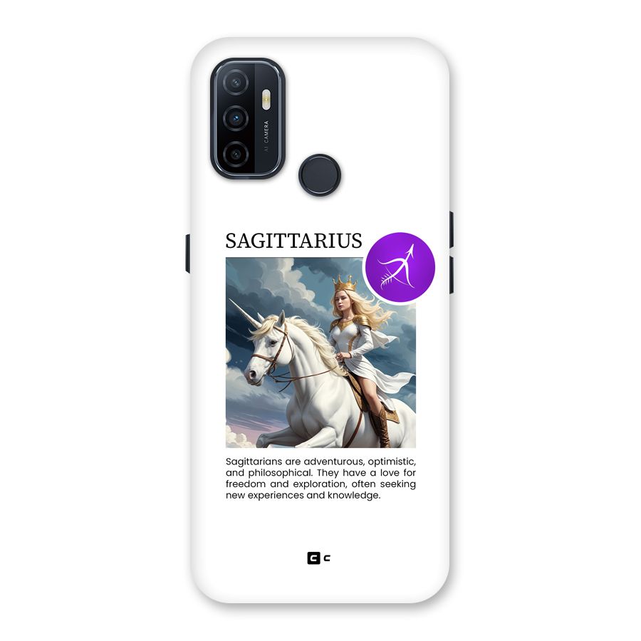 Sparkling Sagittarius Back Case for Oppo A53