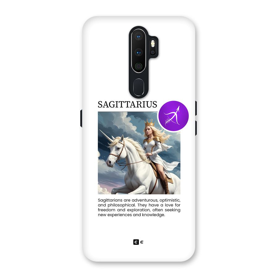 Sparkling Sagittarius Back Case for Oppo A5 (2020)